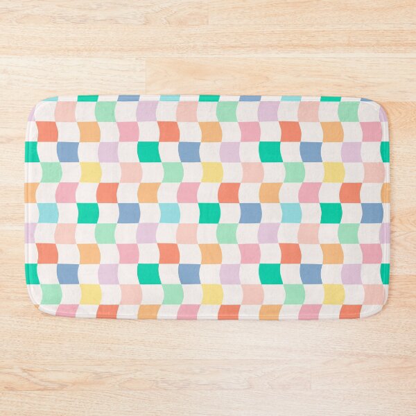 Item preview, Warped Pastel Checks designed and sold by Erika Mauer.