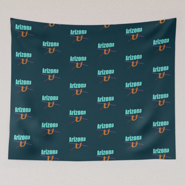 Item preview, Arizona U abstract design designed and sold by lobodelnoir.