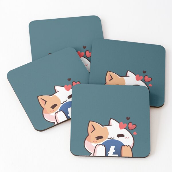Item preview, Crypto Cute kawaii Litecoin  designed and sold by Crypmetal.