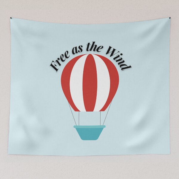 Item preview, Free as the Wind Hot Air Balloon designed and sold by StudioShine.