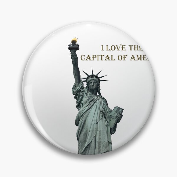 Item preview, I love the capital of America designed and sold by bakerelassioui.