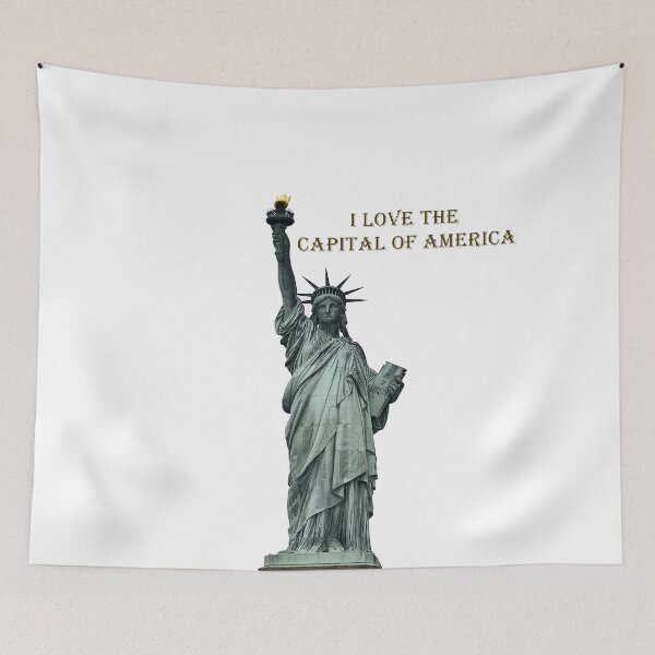 Item preview, I love the capital of America designed and sold by bakerelassioui.