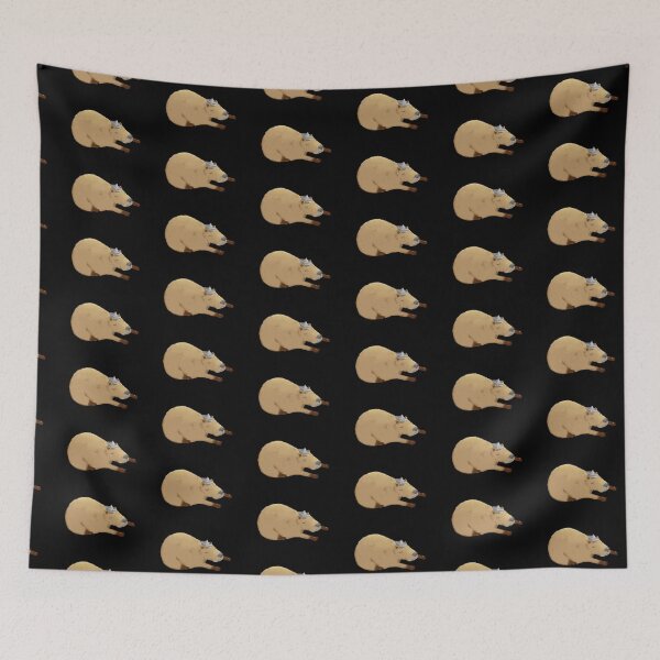 Item preview,  Sleeping capybara boat hat designed and sold by Geraldine-N.