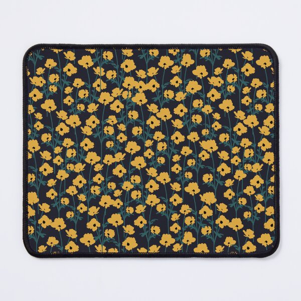 Item preview, Yellow Flower Garden Dark designed and sold by Erika Mauer.