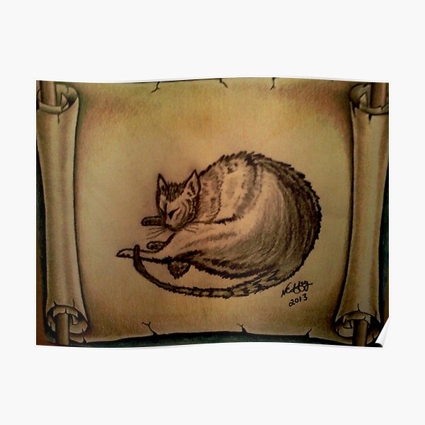 THE SLEEPING CAT Poster