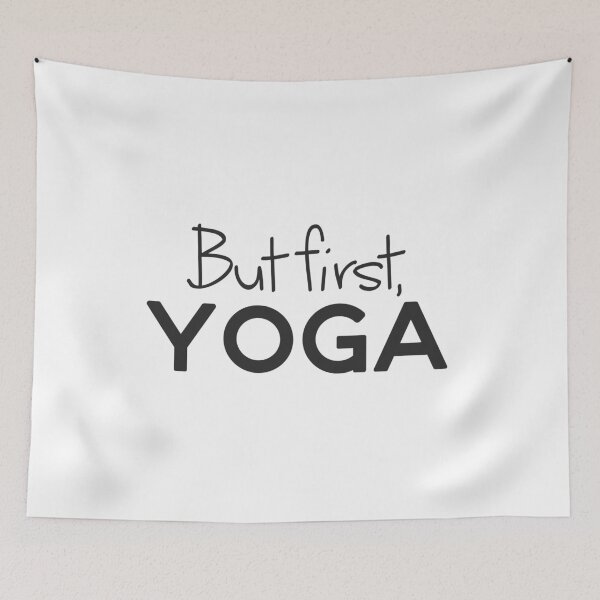 Item preview, But first, Yoga designed and sold by doodle189.
