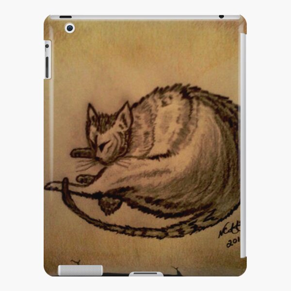 THE SLEEPING CAT iPad Snap Case