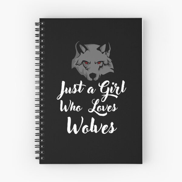 Item preview, Just a Girl Who loves Wolves designed and sold by WaguinhoTex.