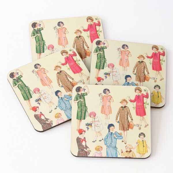 Item preview, Delineator Vintage Kids Fashion Illustrations 1924 designed and sold by LoveSeasonz.
