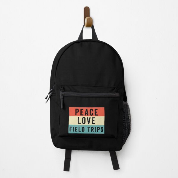 Item preview, Peace Love Field Trips Funny School Bus Field Trips Vibes designed and sold by teesBYAlioui.