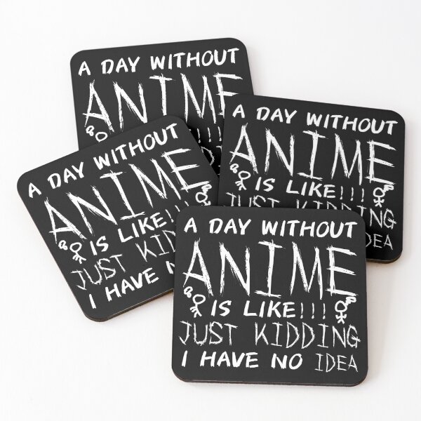 Item preview, A Day Without Anime designed and sold by Otakurypto.