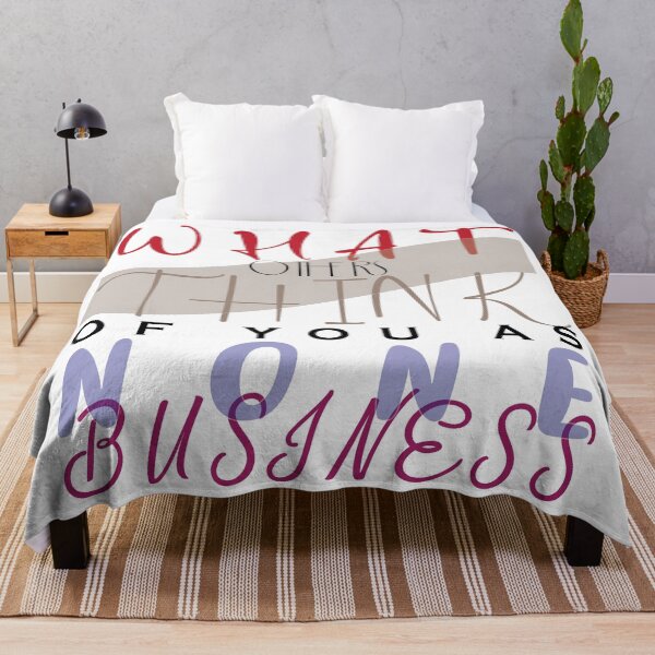 Item preview, What others think of you as none business designed and sold by Mychap.