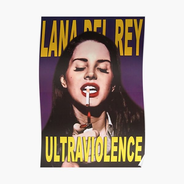 Ultra Lana Violet Poster