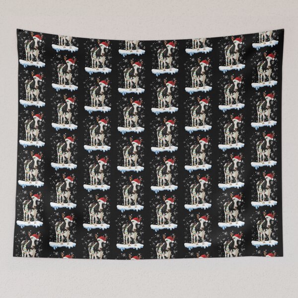 Item preview, Mooey Christmas Heifers Santa Xmas Lights Cow Lovers designed and sold by reginaturner.