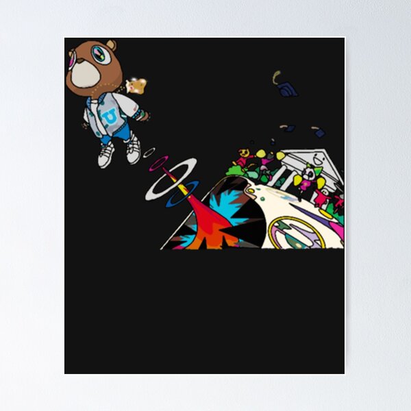 Kanye West Poster, Kanye West Graduation Album Poster, Kanye - Inspire  Uplift