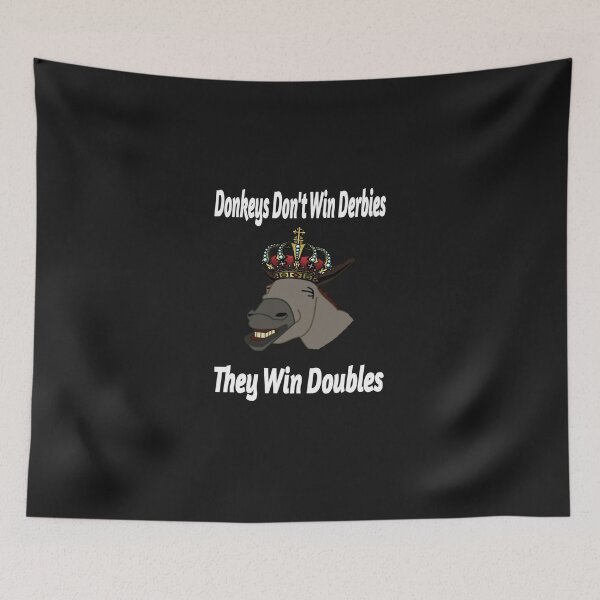 Item preview, Donkeys Win Doubles Essential T-Shirt designed and sold by JanaMnzberg.
