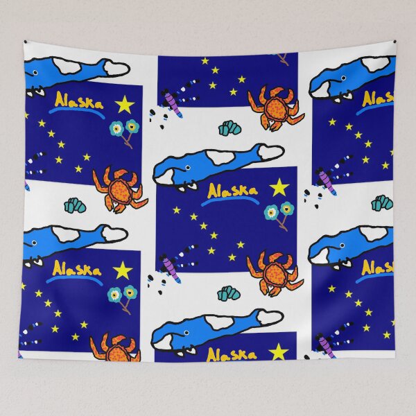 Item preview, Alaska and it's Symbols designed and sold by Bluestringbean.