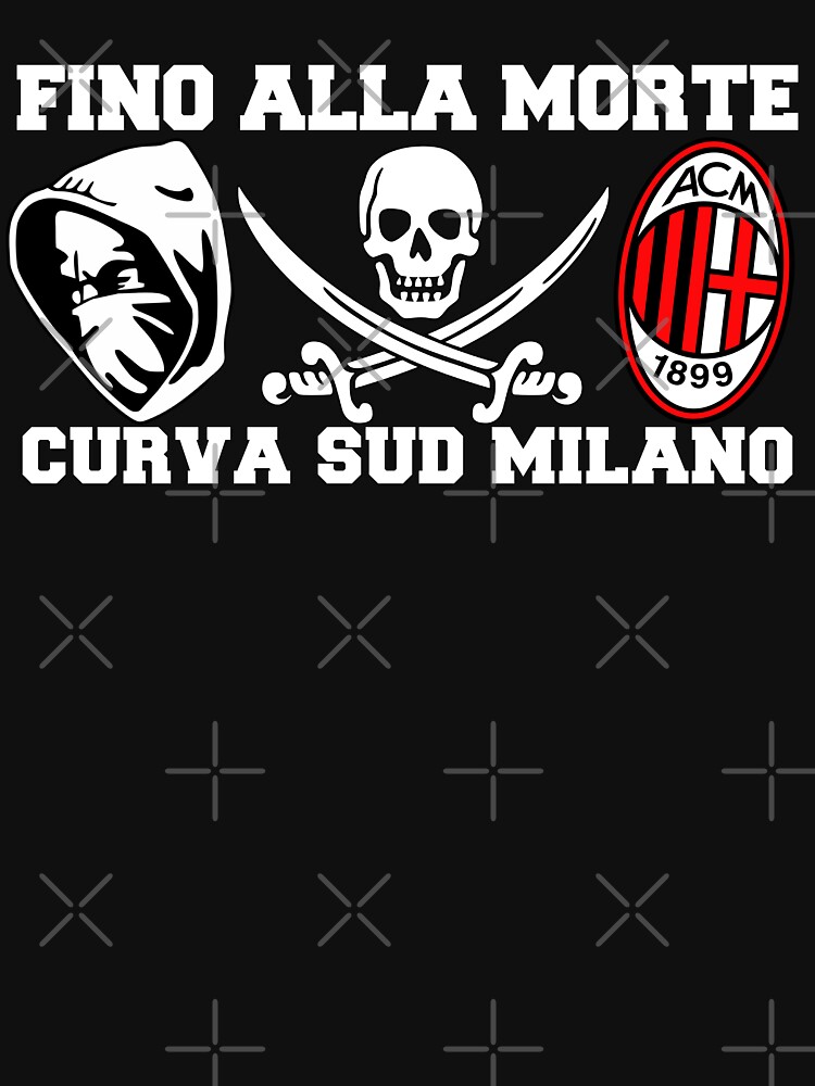 Fino Alla Morte Curva Sud Milano Long Sleeve T-Shirt for Sale by Oldsn