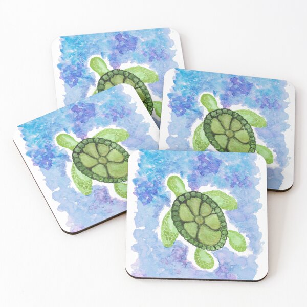 Item preview, Swimming Green Turtle  designed and sold by Ann Umer.