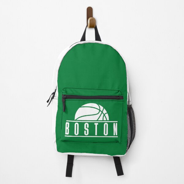 Item preview, Boston basketball modern logo green designed and sold by KMA Home Design.