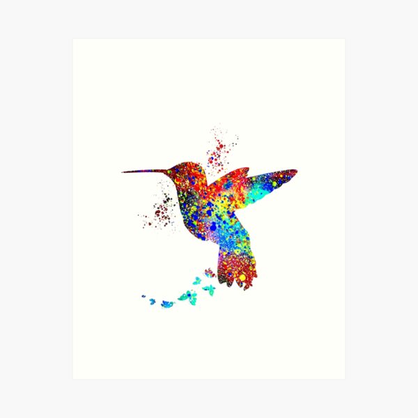 Hummingbird Art Print