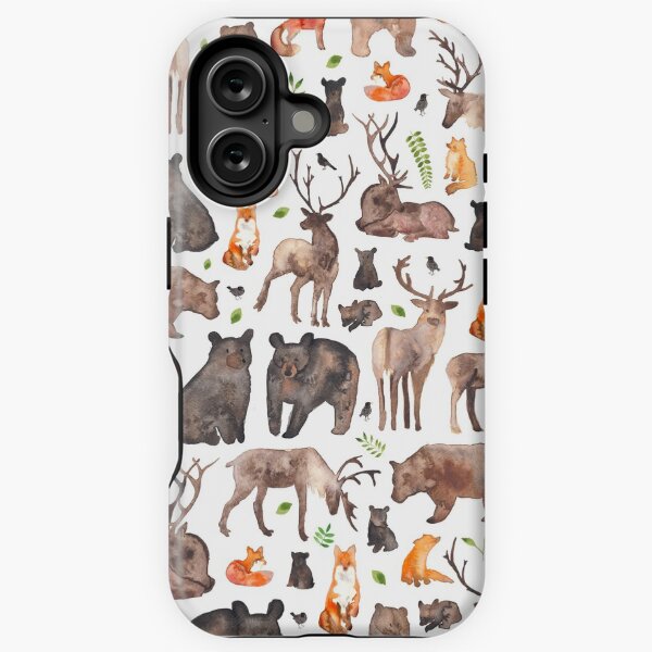 Vista previa del artículo con la obra «Animales del bosque», diseñado y vendido por Elena  O'Neill.