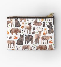 Woodland Animals Studio Pouch