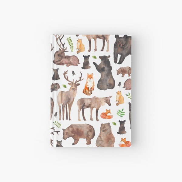 Woodland Animals Hardcover Journal