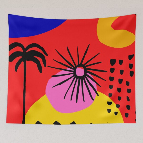Item preview, Geometric tropical Copacabana designed and sold by CharlesaSilva.