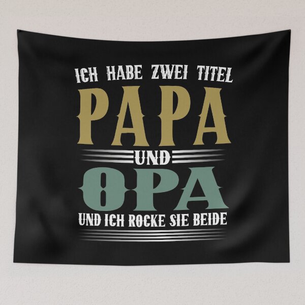 Item preview, Ich Habe Zwei Titel Papa Und Opa Fathers Day Gift designed and sold by Tatus Brinal.