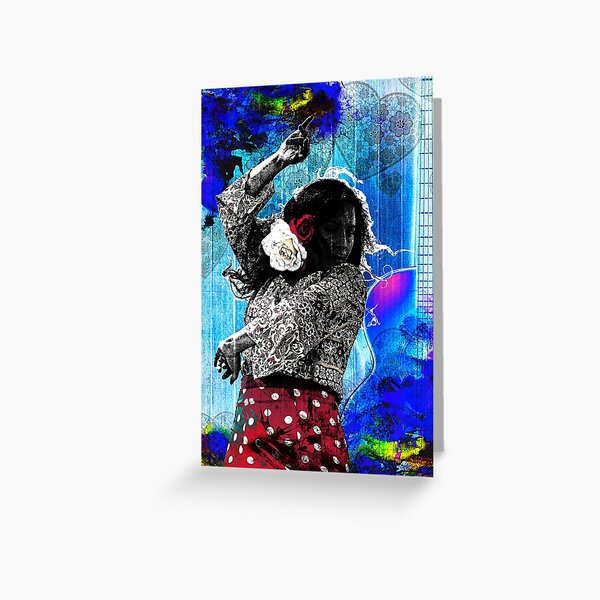 Flamenco Dancer Greeting Card