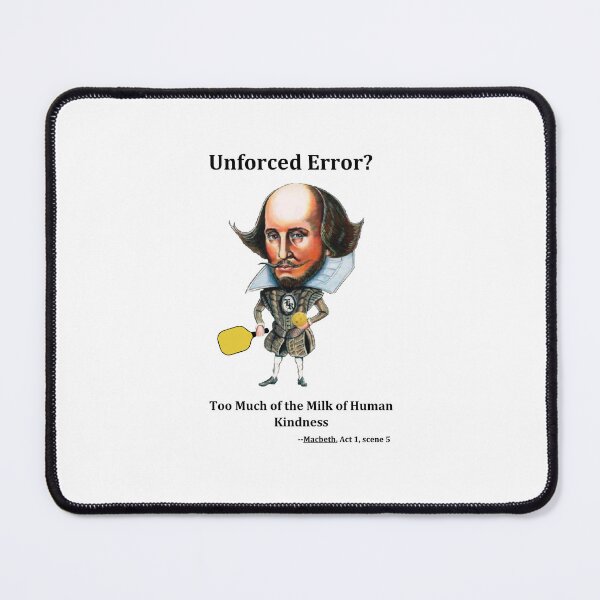 Item preview, More Brit Lit & Wit in Pickeball? Yes! designed and sold by ArtNuVoe.