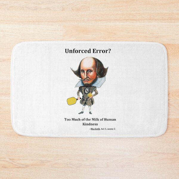 Item preview, More Brit Lit & Wit in Pickeball? Yes! designed and sold by ArtNuVoe.