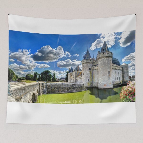 Item preview, Chateau de Sully sur Loire against the sun designed and sold by Weston  Westmoreland.