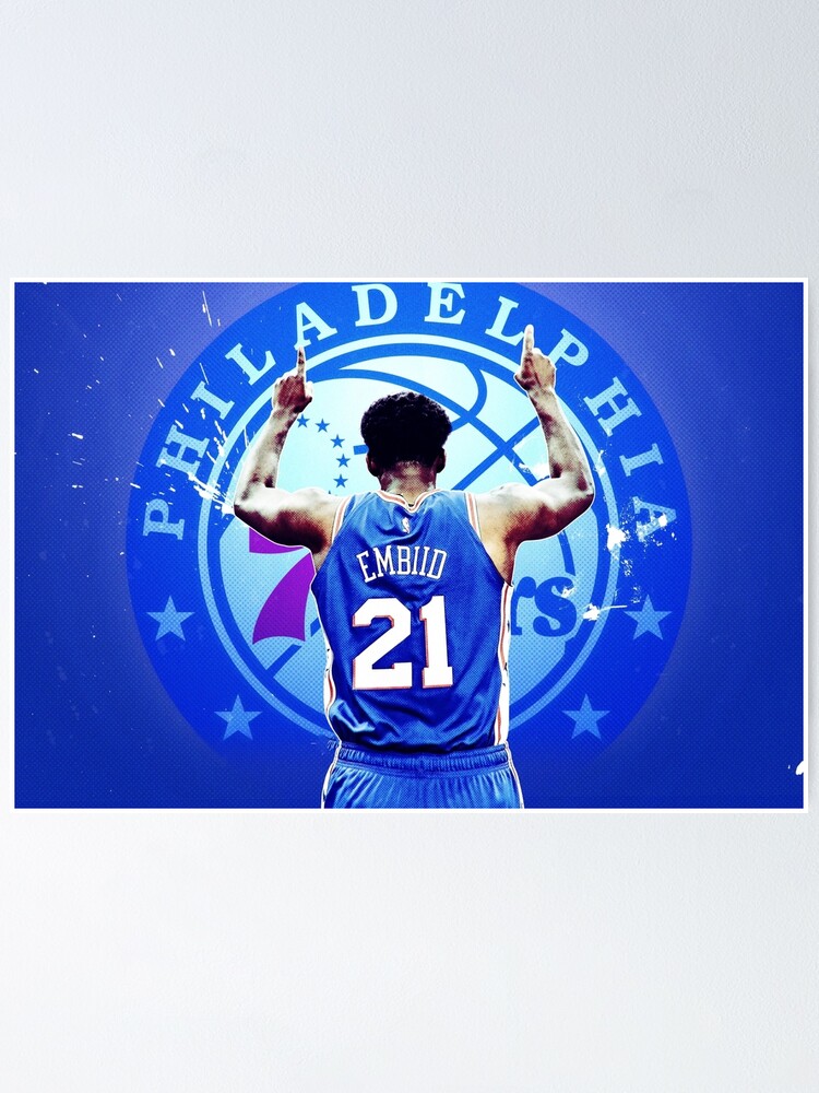 James Edward Harden Philadelphia 76ers NBA Poster Wallpaper Canvas