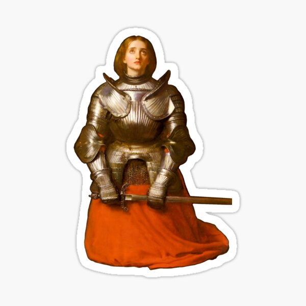 “Saint Joan of Arc” Sticker by Markiiii | Redbubble