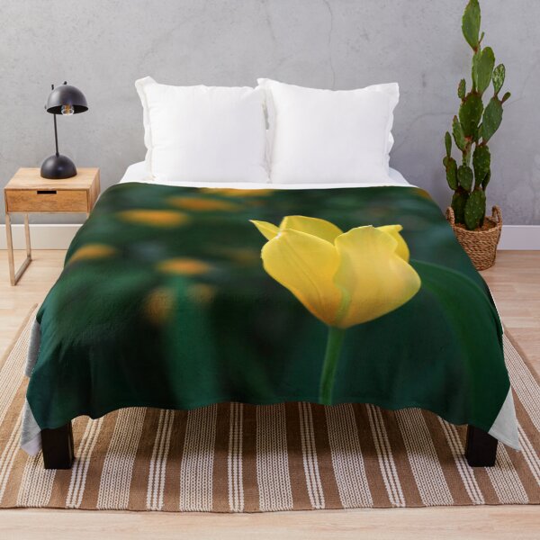 Item preview, Yellow tulip on nature background designed and sold by olena2552.