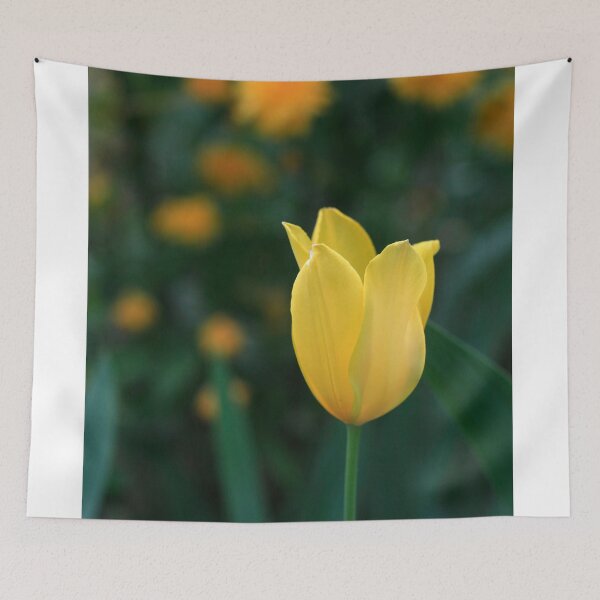 Item preview, Yellow tulip on nature background designed and sold by olena2552.