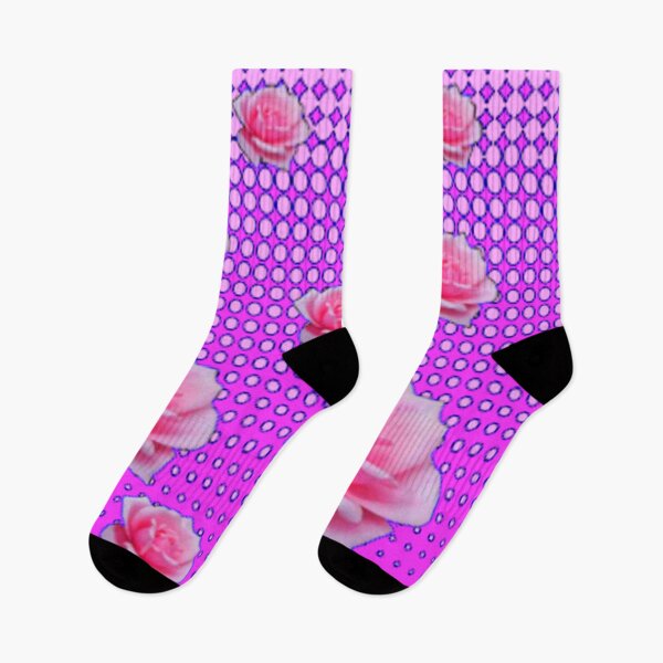 Item preview, PINK GARDEN ROSES ABSTRACT PATTERN ART designed and sold by sharlesart.