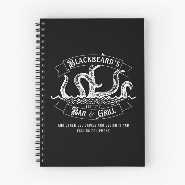 Item preview, Blackbeard's Bar and Grill designed and sold by dustinkentil.