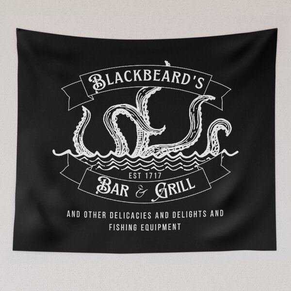 Item preview, Blackbeard's Bar and Grill designed and sold by dustinkentil.