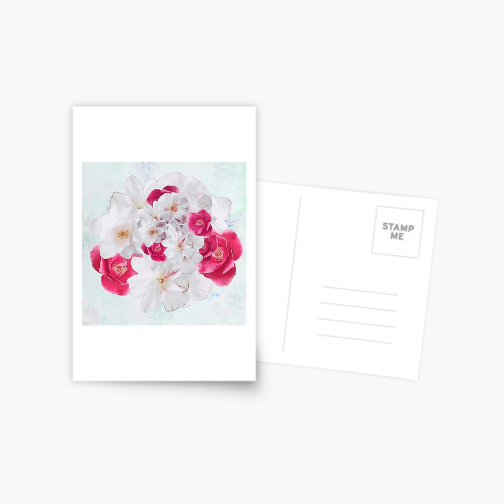 Pom pom Postcard