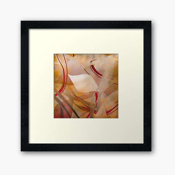 INTO THE FOREST Framed Art Print