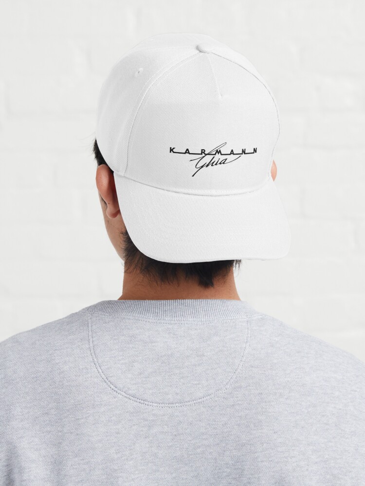 Alternate view of Vintage Fifties Car Logo....Karmann Ghia coupe Cap