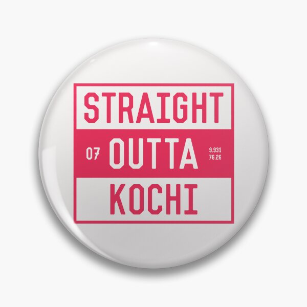 Item preview, Straight Outta Kochi | Funny Malayalam Quotes designed and sold by DrawingBoard.