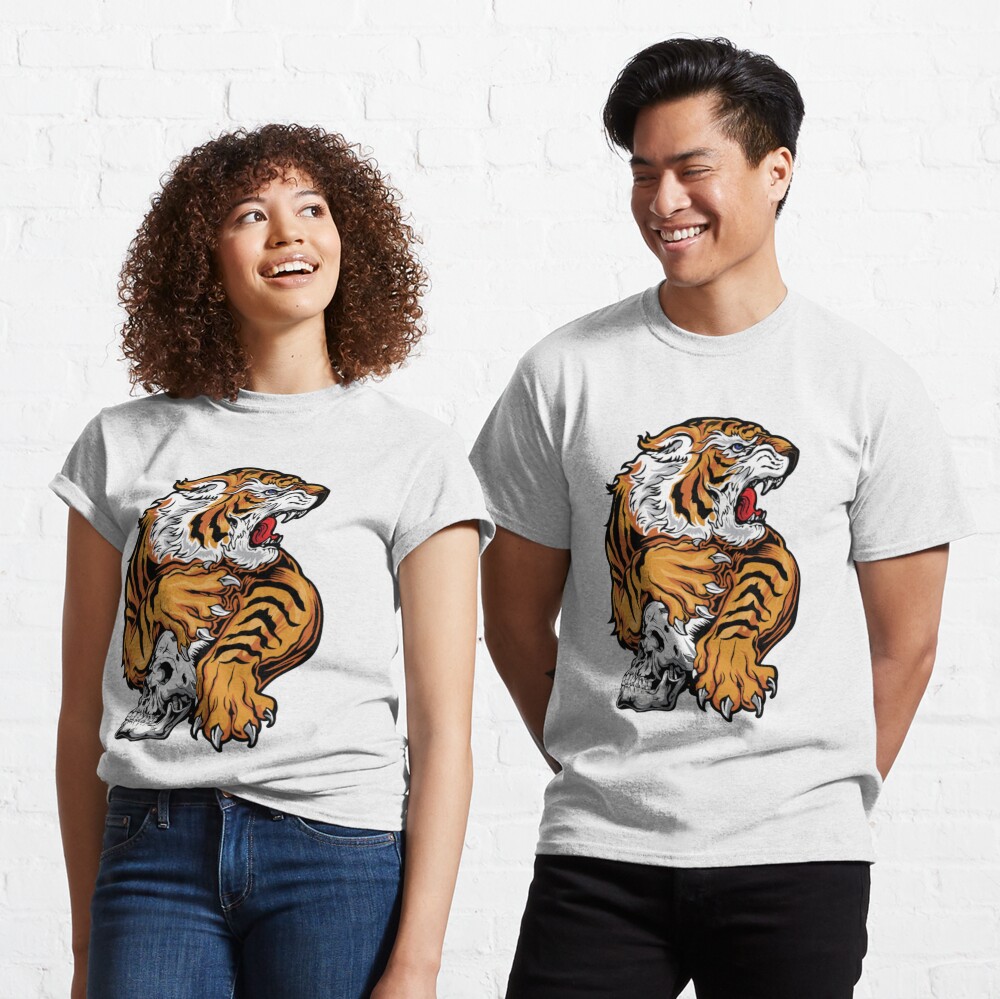 cool tiger design Essential T-Shirt for Sale by FunnyShopStore