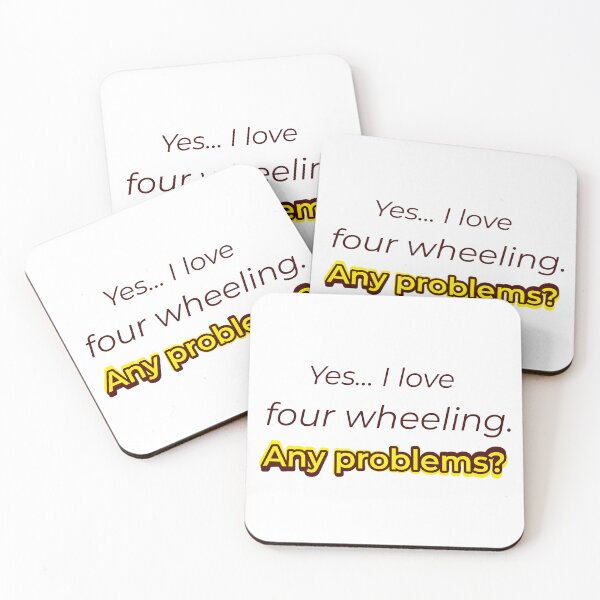 Item preview, I love Four Wheeling designed and sold by cooldesignsalot.