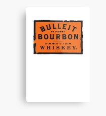Bulleit Bourbon Metalldruck