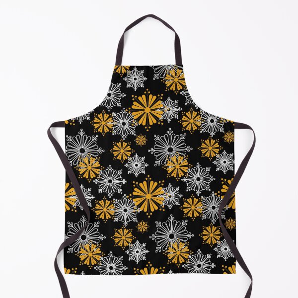 Item preview, Flower,yellow flowers on black background designed and sold by Chamaiporn Pangtorn.