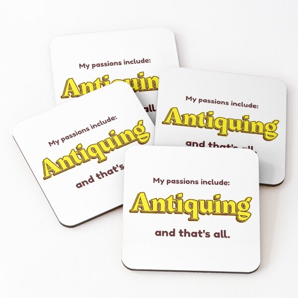 Item preview, Antiquing is my passion designed and sold by cooldesignsalot.